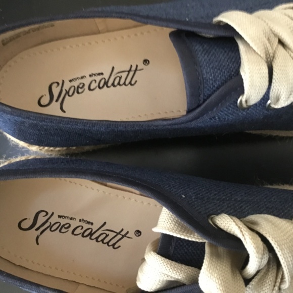 Shoecolatte wedge shoe. NWOT - Picture 3 of 4